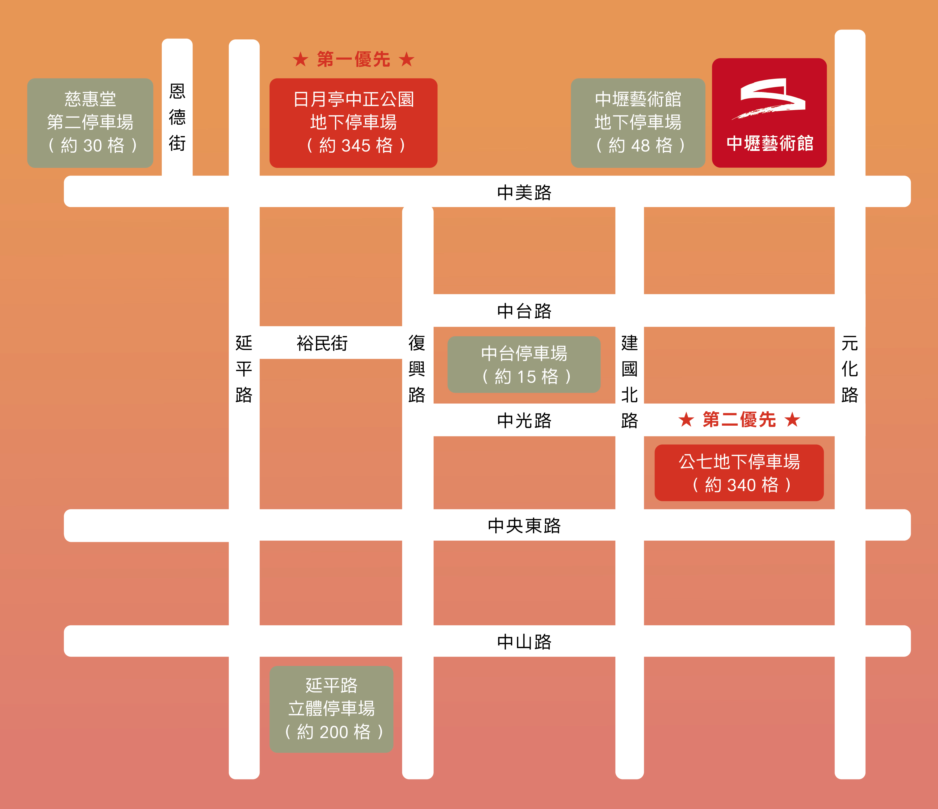 音樂會周邊停車資訊